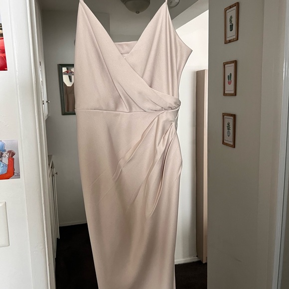 "BHLDN" Freya Satin Charmeuse Dress - Picture 6 of 7